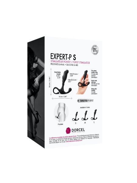 Masażer stymulator prostaty DORCEL Expert-P 10cm S - 5