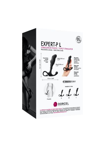 Masażer stymulator prostaty DORCEL Expert-P 12cm L - 6