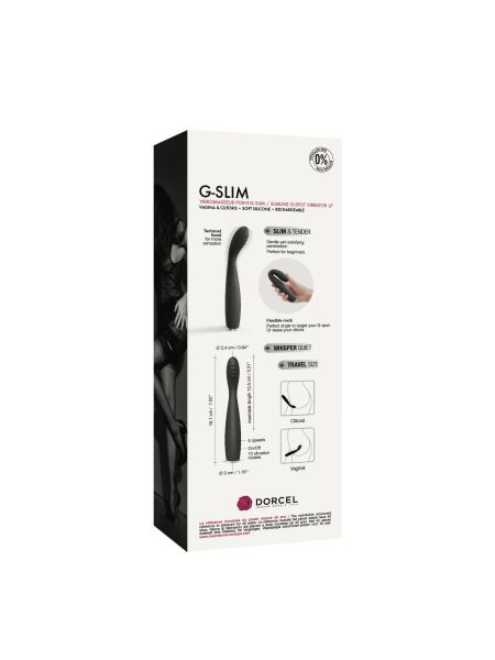 Wibrator do punktu G DORCEL G-Slim 19cm 10 trybów - 8