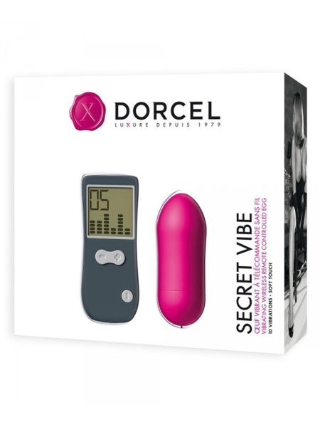 Jajeczko wibrujące pilot DORCEL Secret Vibe 10 trybów - 2