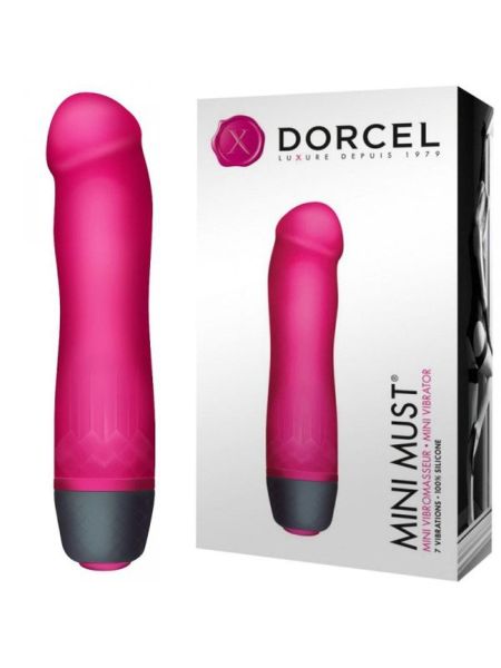 Wibrator klasyczny DORCEL Mini Must 7trybów 12cm różowy