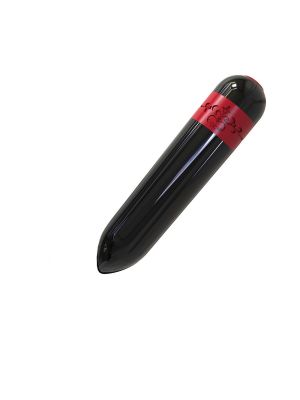 Mini wibrator mały masażer łechtaczki 7 cm 9 trybów czarny