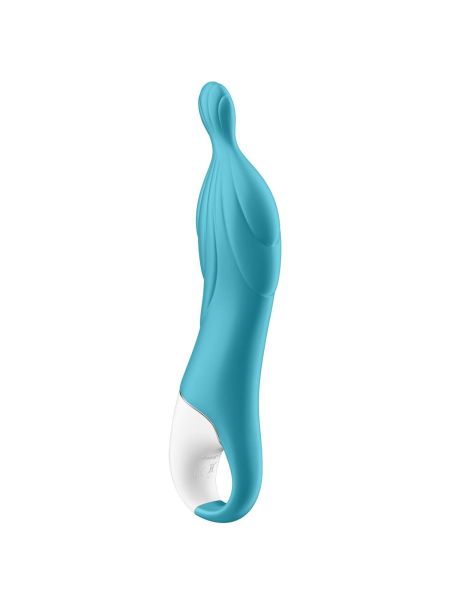 Wibrator do punktu A Satisfyer A-Mazing 2 12 trybów 22cm turkusowy - 5