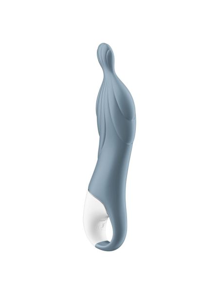 Wibrator do punktu A Satisfyer A-Mazing 2 12 trybów 22cm szary - 5