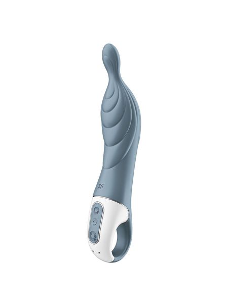 Wibrator do punktu A Satisfyer A-Mazing 2 12 trybów 22cm szary - 7