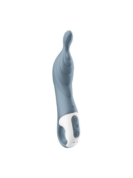 Wibrator do punktu A Satisfyer A-Mazing 2 12 trybów 22cm szary - 9