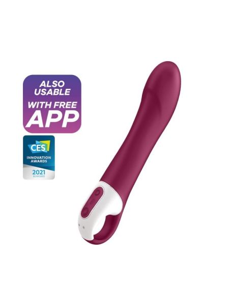 Wibrator podgrzewany punkt G Satisfyer Big Heat - 2