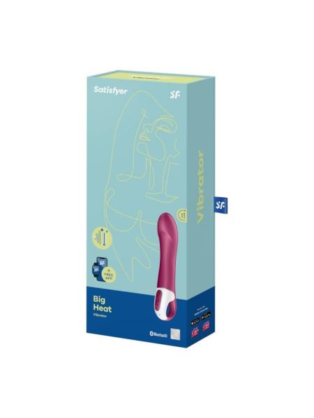 Wibrator podgrzewany punkt G Satisfyer Big Heat