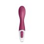 Wibrator do punktu G ogrzewany Satisfyer Hot Spot bordowy - 6