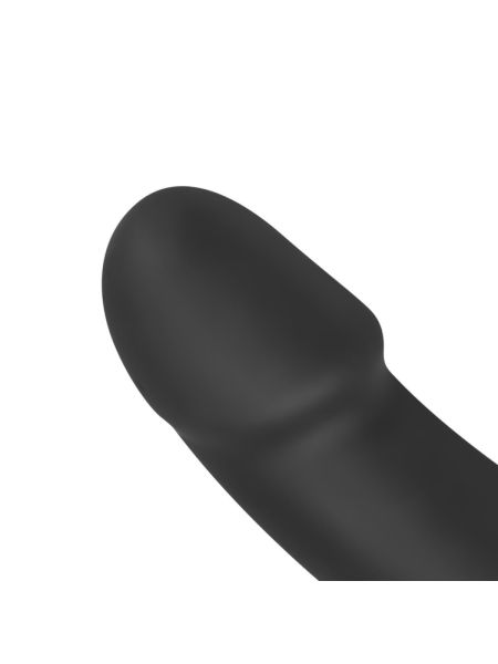 Strap-on dildo do podwójnej stymulacji silikonowe gładkie - 10