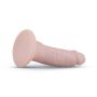 Dildo realistyczne cielisty penis z mocną przyssawką 15 cm - 8