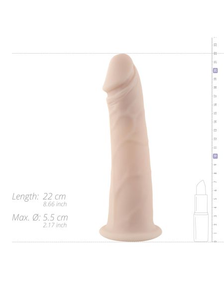 No-Parts - Cameron Realistic Hollow Dildo 22 cm - 10