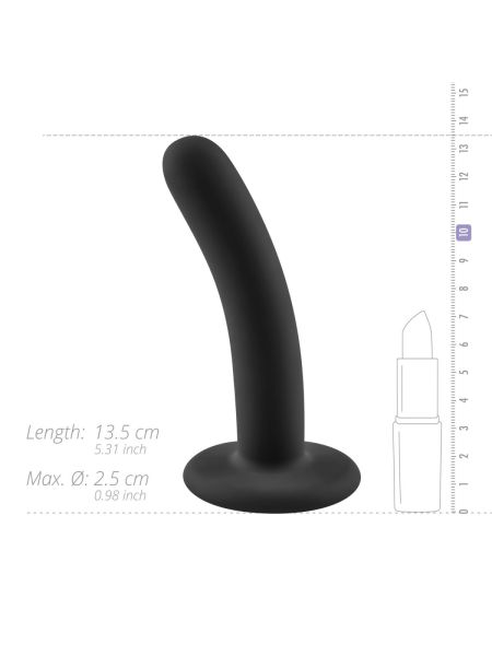 No-Parts - Logan Dildo 13.5 cm - Black - 10