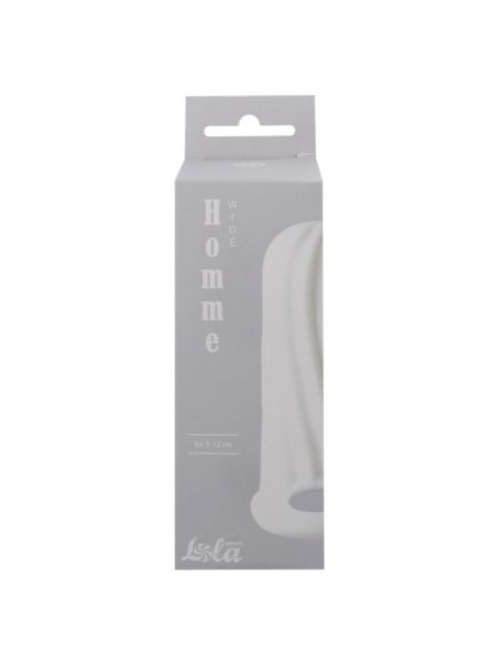 Penis sleeve Homme Wide White for 9-12cm