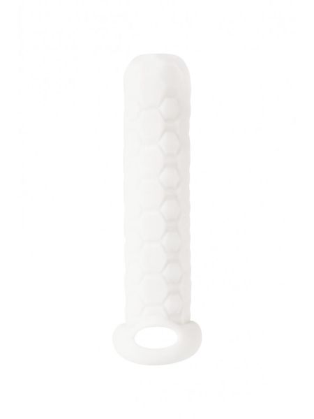 Penis sleeve Homme Long White for 9-12cm - 3