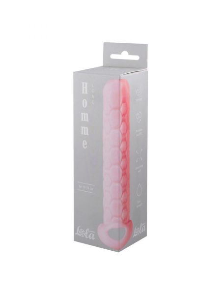 Penis sleeve Homme Long Pink for 11-15cm - 2