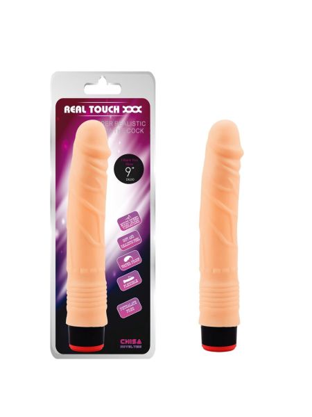 Realistyczny wibrator penis naturalny członek 22cm