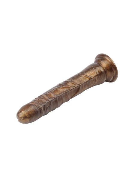 Dildo naturalne realistyczny penis przyssawka 21cm Złote - 6