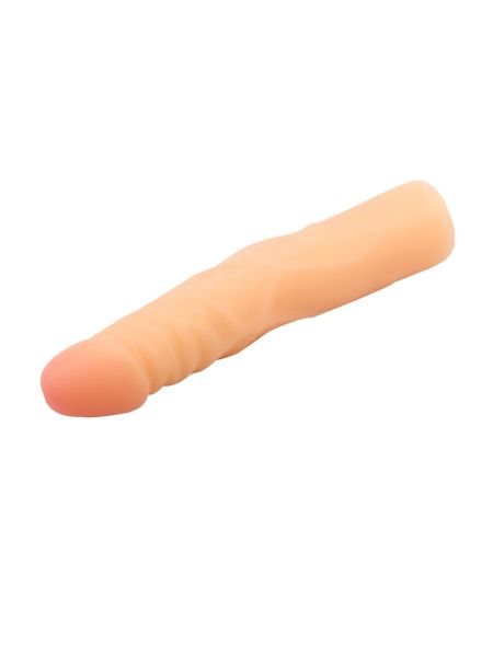 Realistyczne giętkie dildo z kręgosłupem - 5