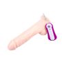 Dildo penis z jądrami realistyczne grube duże 25cm - 8