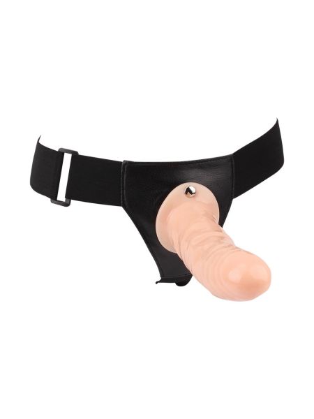 Uprząż na penisa pusta przedłużka strap-on 19cm