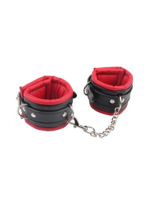 Kajdanki na kostki nogi miękkie BDSM bondage sex - image 2