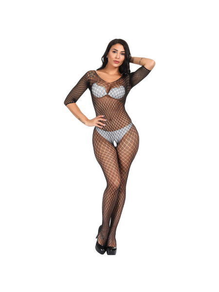 Bodystocking z kuszącą dziurką rozciągliwe S/L - 5