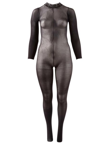 Kuszące bodystocking prześwitujący do seksu XL/2XL - 13