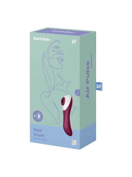 Satisfyer Dual Crush masażer wibrator punkt G 2w1 - 4