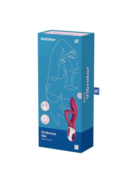 Satisfyer Embrace wibrator króliczek 2x12 trybów - 8