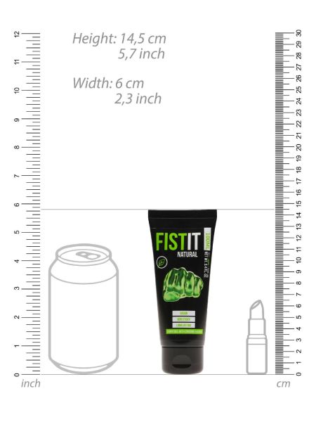 Żel analny sex lubrykant fistingowy wegański 100ml - 5