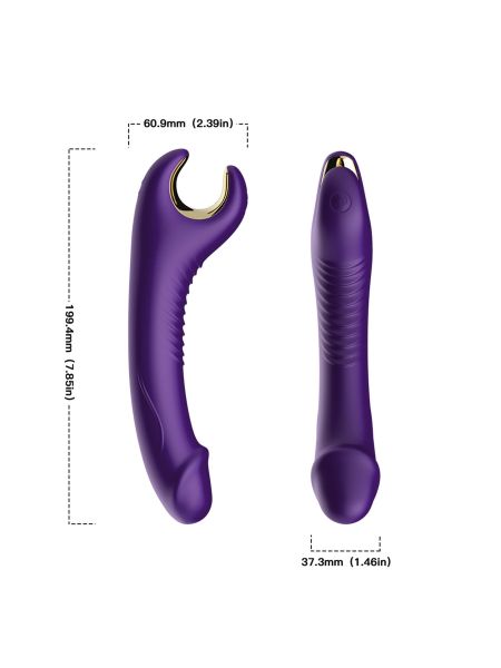 Stymulator łechtaczki masturbator wibrator unisex - 7