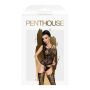 Eleganckie bodystocking pończochy seksikoronka XL - 4