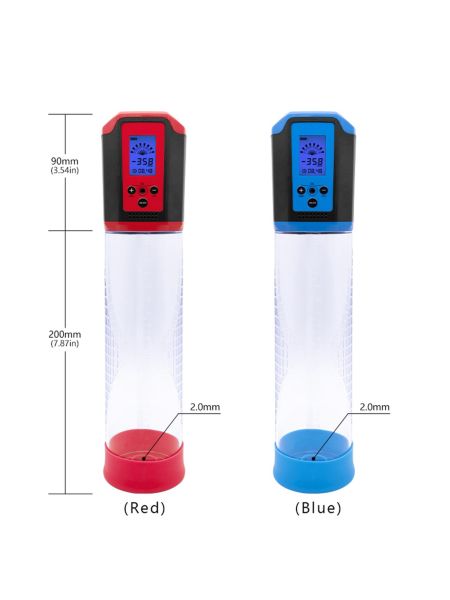 Pompka próżniowa do penisa automatyczna i regulowana - 10
