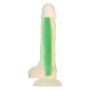 Świecące w ciemności dildo penis sex członek 17cm - 7