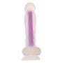 Świecące w ciemności dildo penis sex członek 19cm - 9