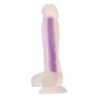 Świecące w ciemności dildo penis sex członek 19cm - 2