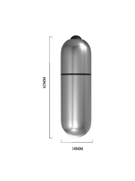 Wibrator bullet intensywne orgazmy mały - 5