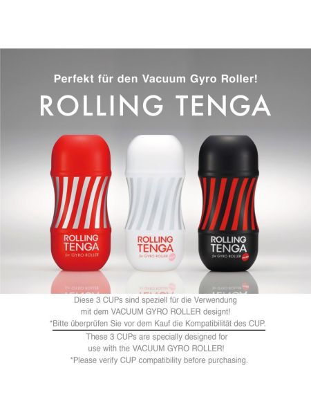 Tenga Gyro Roller masturbator wkładka sex ssanie - 4