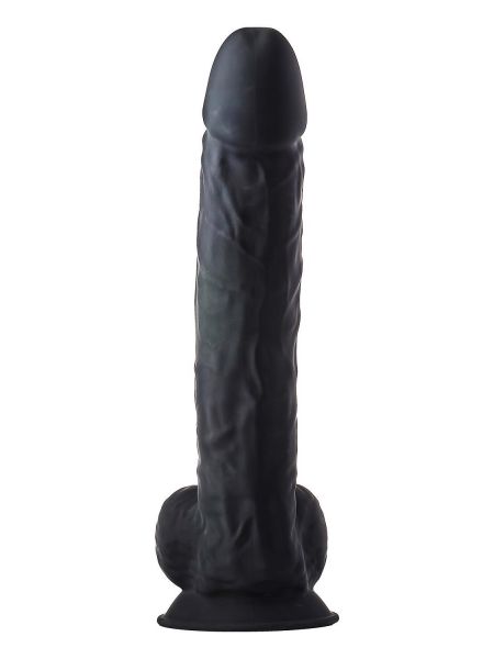 Grube duże długie dildo realistyczne jądra 38cm - 2