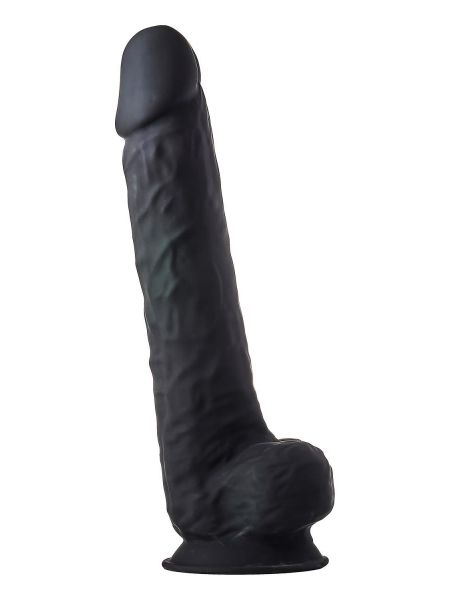 Grube duże długie dildo realistyczne jądra 38cm - 3