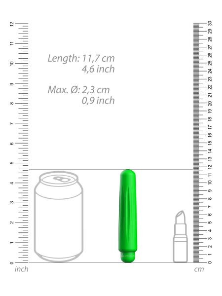 Wibrator mini typu pocisk 10 trybów żłobienia - 6