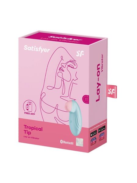 Stymulator łechtaczki satisfyer tropical tip blue