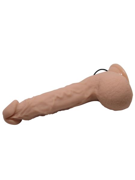 Sztuczny penis realistyczne dildo wibracje 24 cm - 8