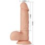 Dildo realistyczny sztuczny penis z przyssawką - 7