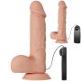 Dildo wibrujący penis z przyssawką 21,8cm - 17