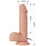 Dildo wibrujący penis z przyssawką 21,8cm - 16