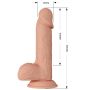 Dildo realistyczny sztuczny penis przyssawka 20,6 - 4