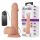 Dildo realistyczny penis wibracje przyssawka 20cm