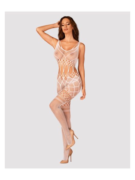 Bodystocking koronka otwarty krok XL/XXL - 3